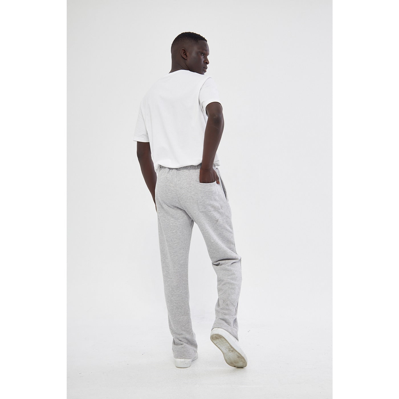Grey Relaxed Fit Trousers | Montivo Pakistan