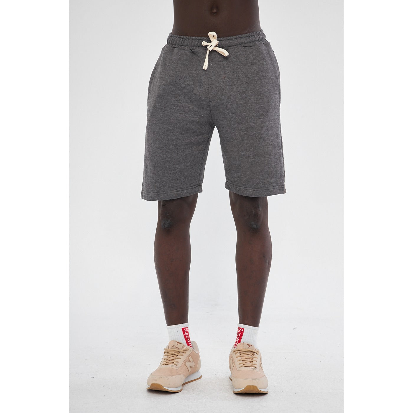 Charcoal Relaxed Fit Shorts | Montivo Pakistan