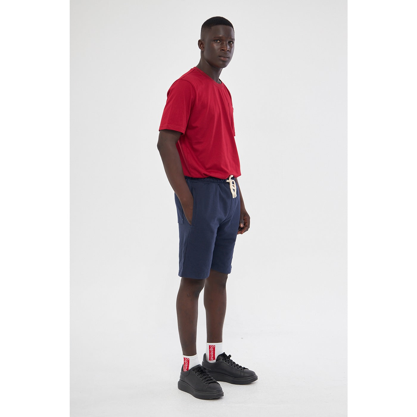 Navy Relaxed Fit Shorts | Montivo Pakistan