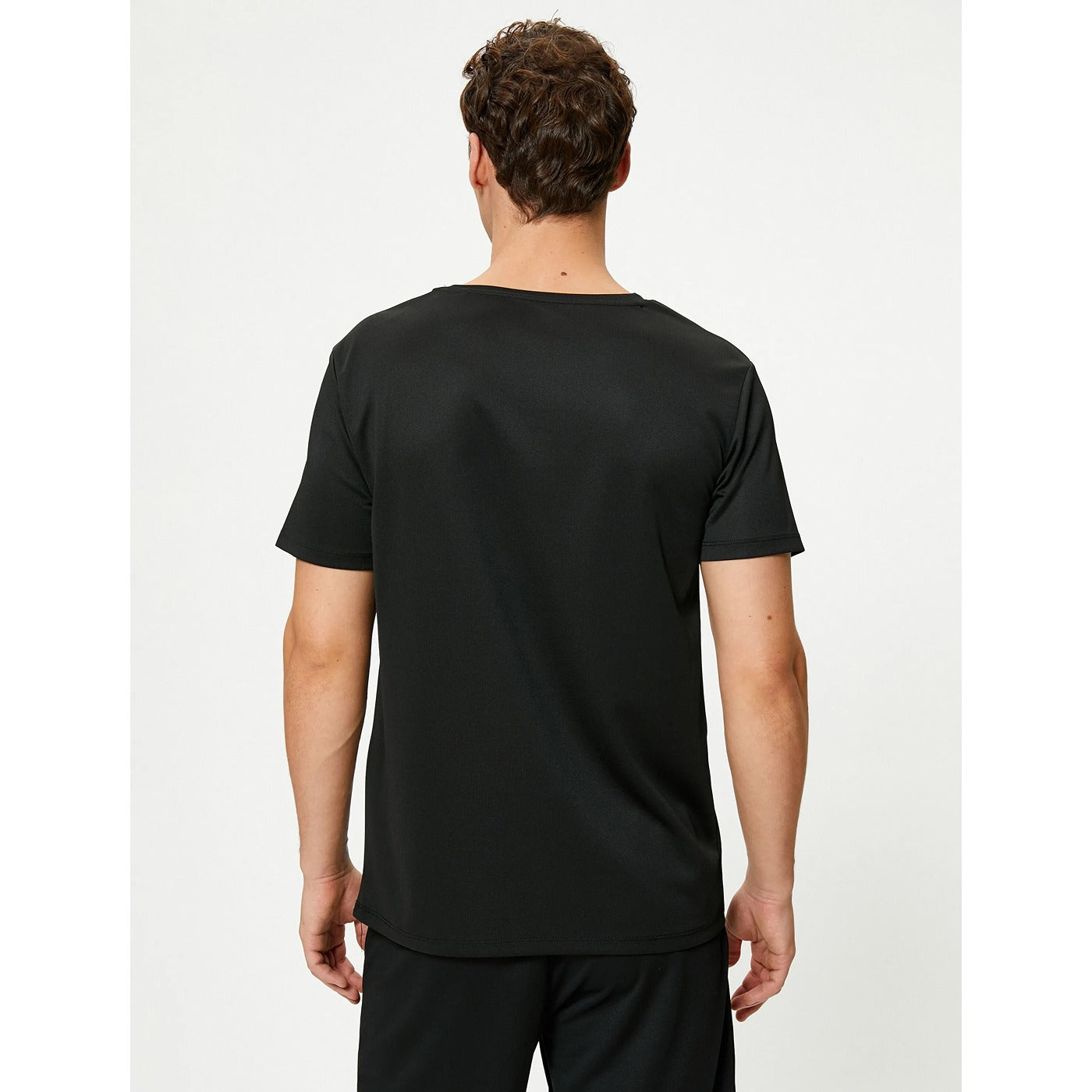 Sports Dri-Fit Black Plain Tshirt | Montivo Pakistan