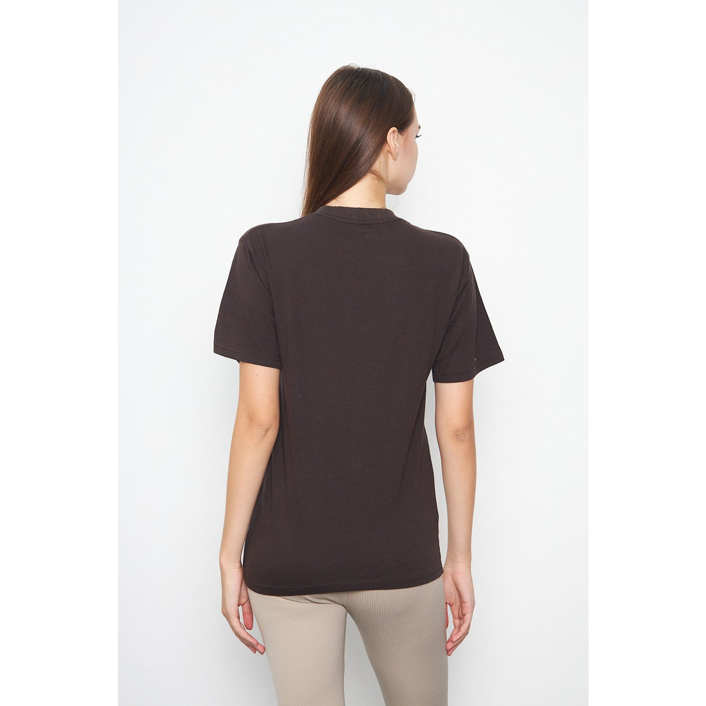 Brown Oversized Short Sleeves Tshirt | Montivo Pakistan