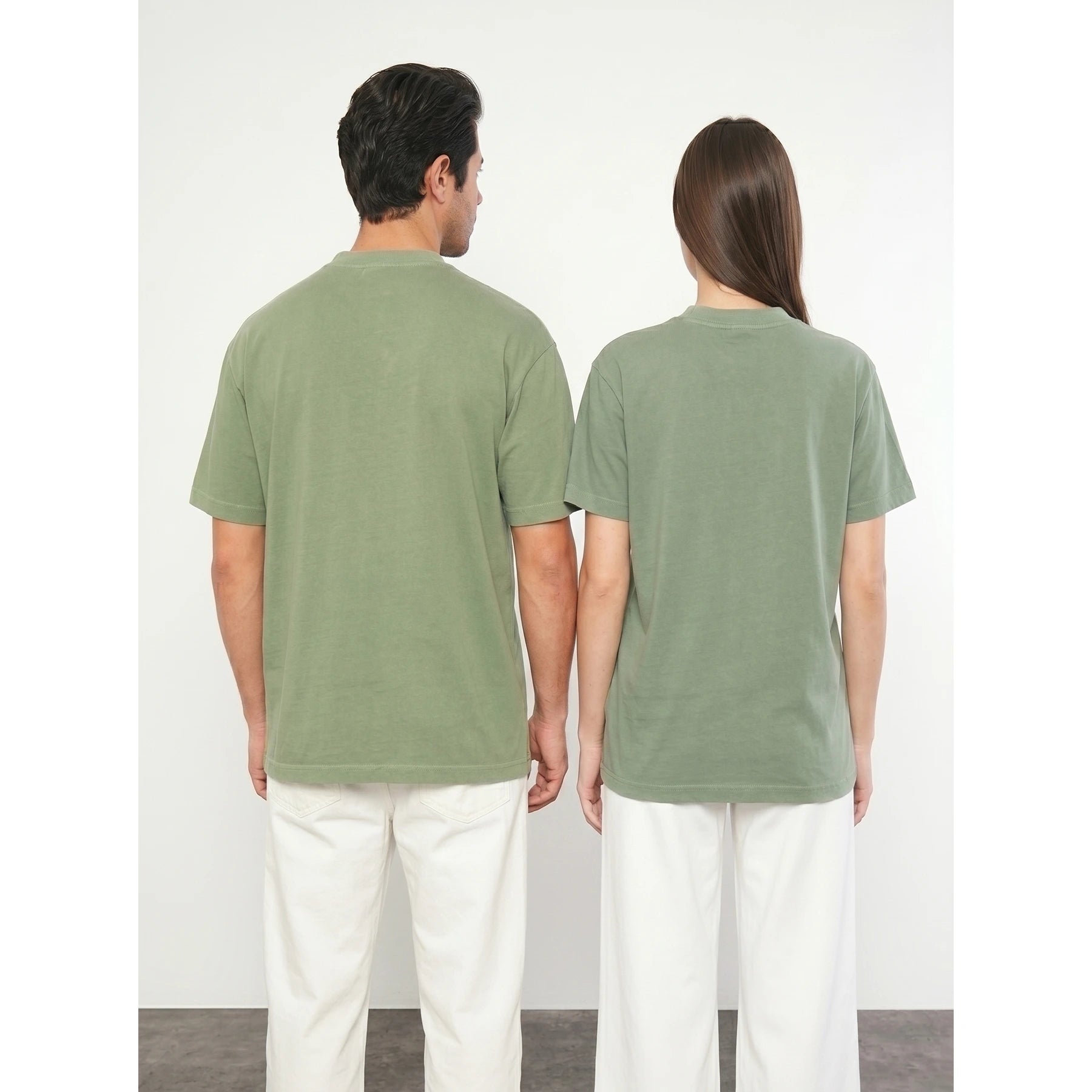 Green Oversized Short Sleeves Tshirt | Montivo Pakistan