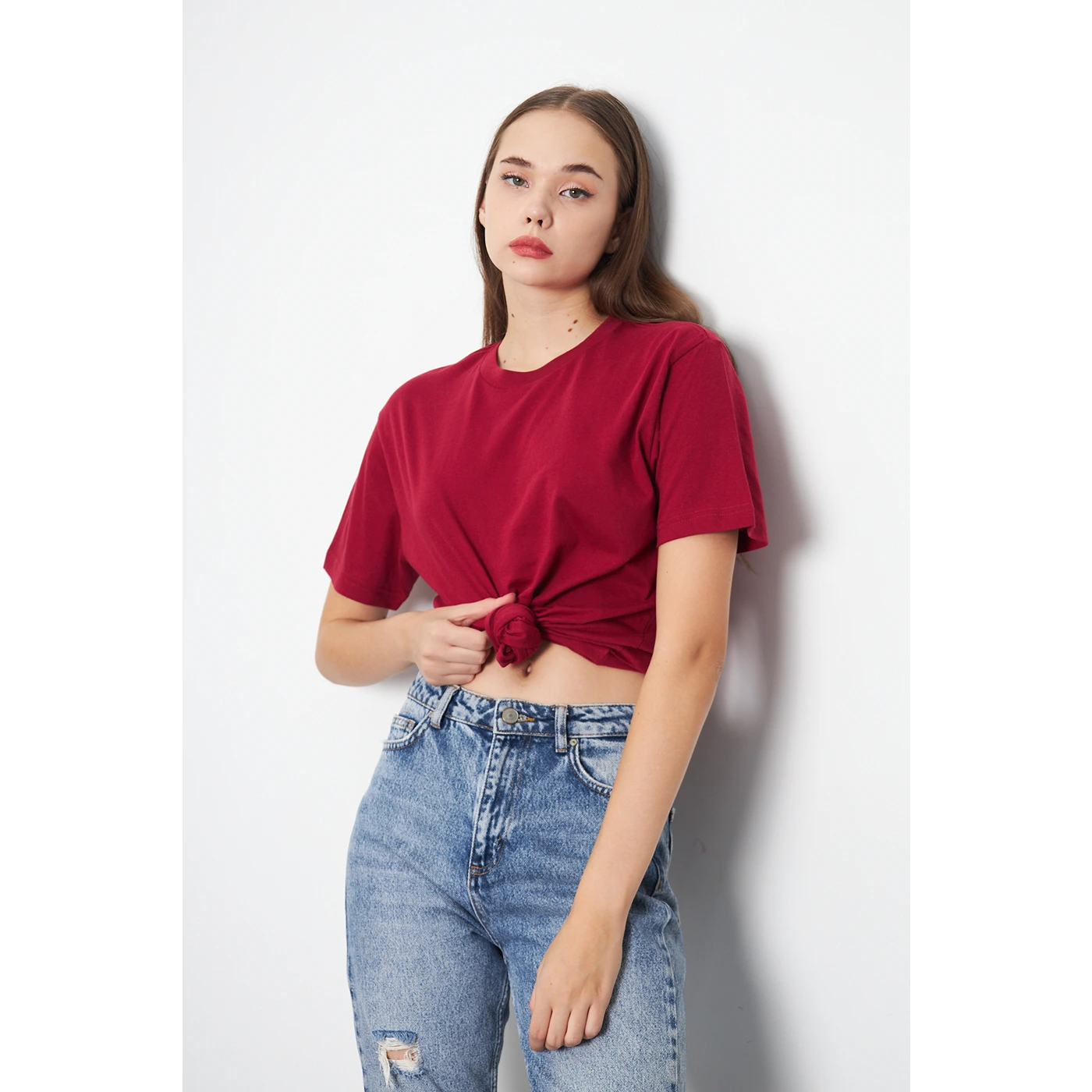 Red Slim Fit Tshirt | Montivo Pakistan