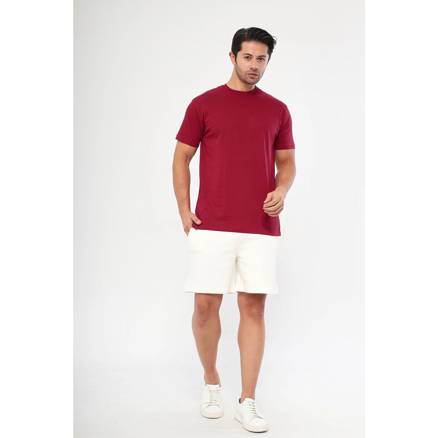 Red Slim Fit Tshirt | Montivo Pakistan