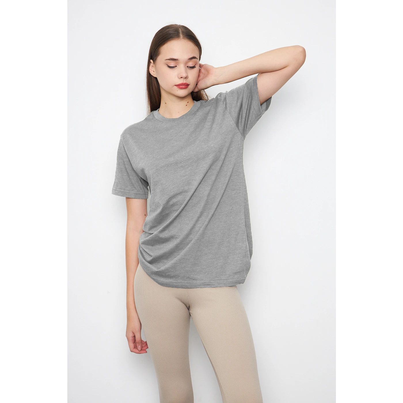 Grey Slim Fit Tshirt | Montivo Pakistan
