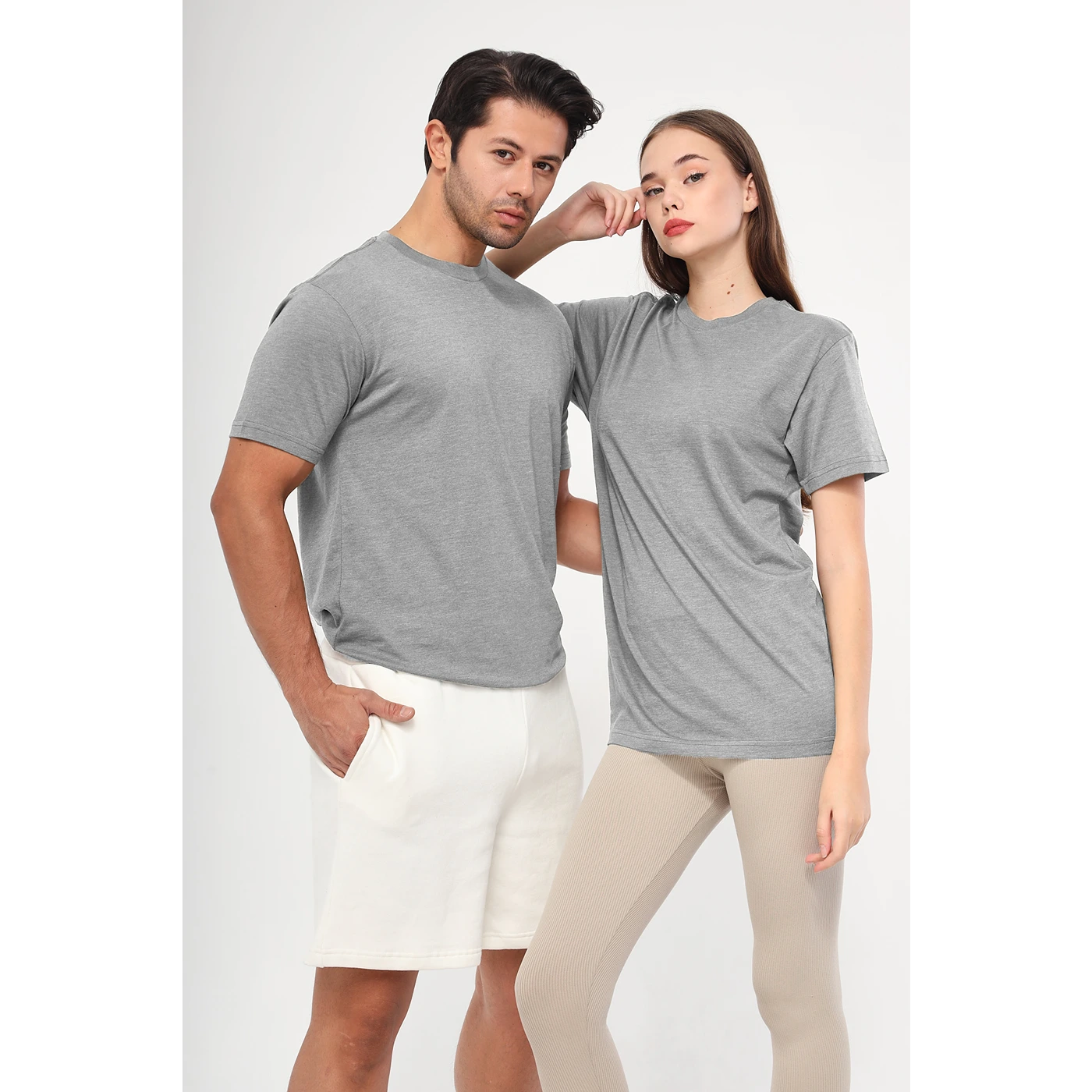 Grey Slim Fit Tshirt | Montivo Pakistan