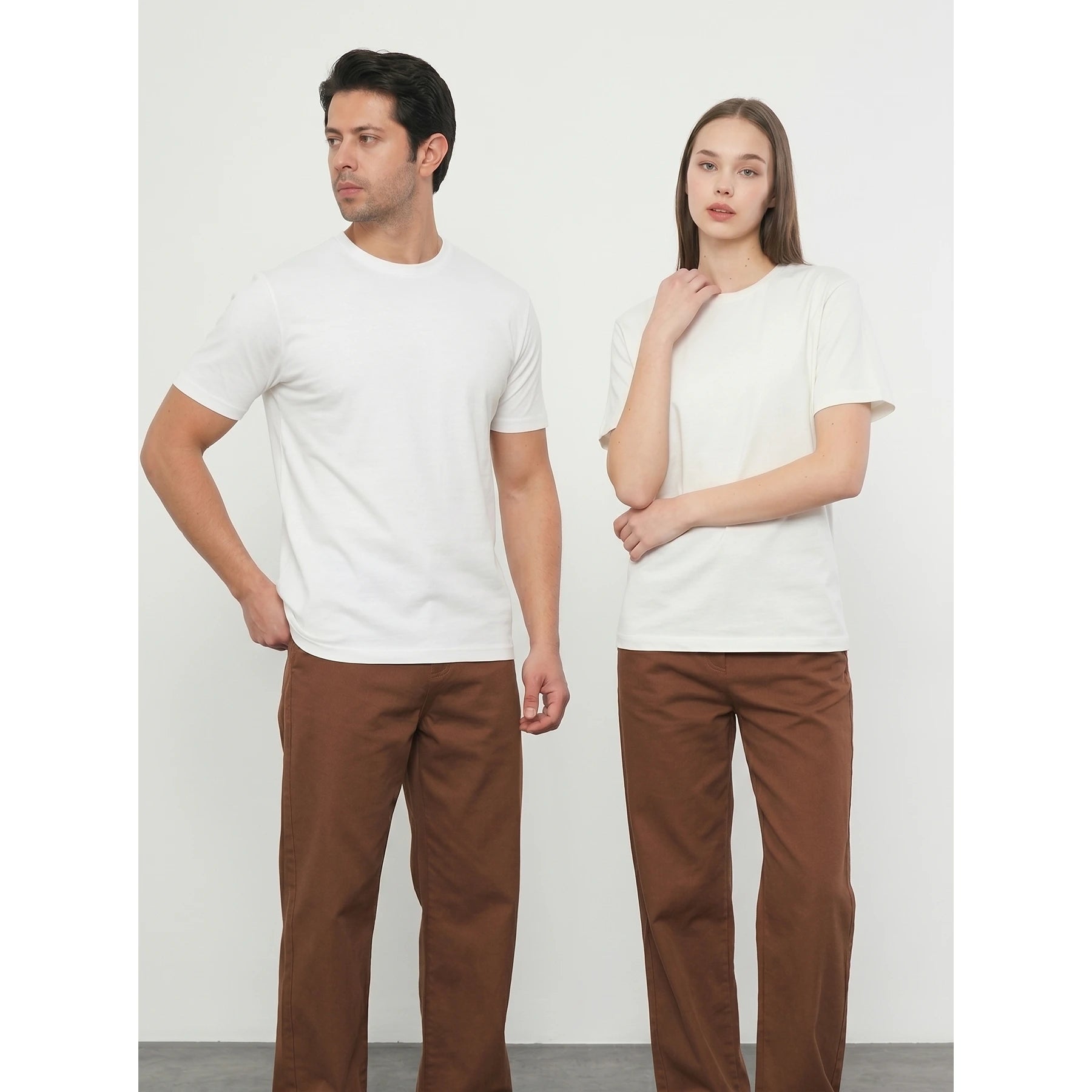 Off-White Slim Fit Tshirt | Montivo Pakistan