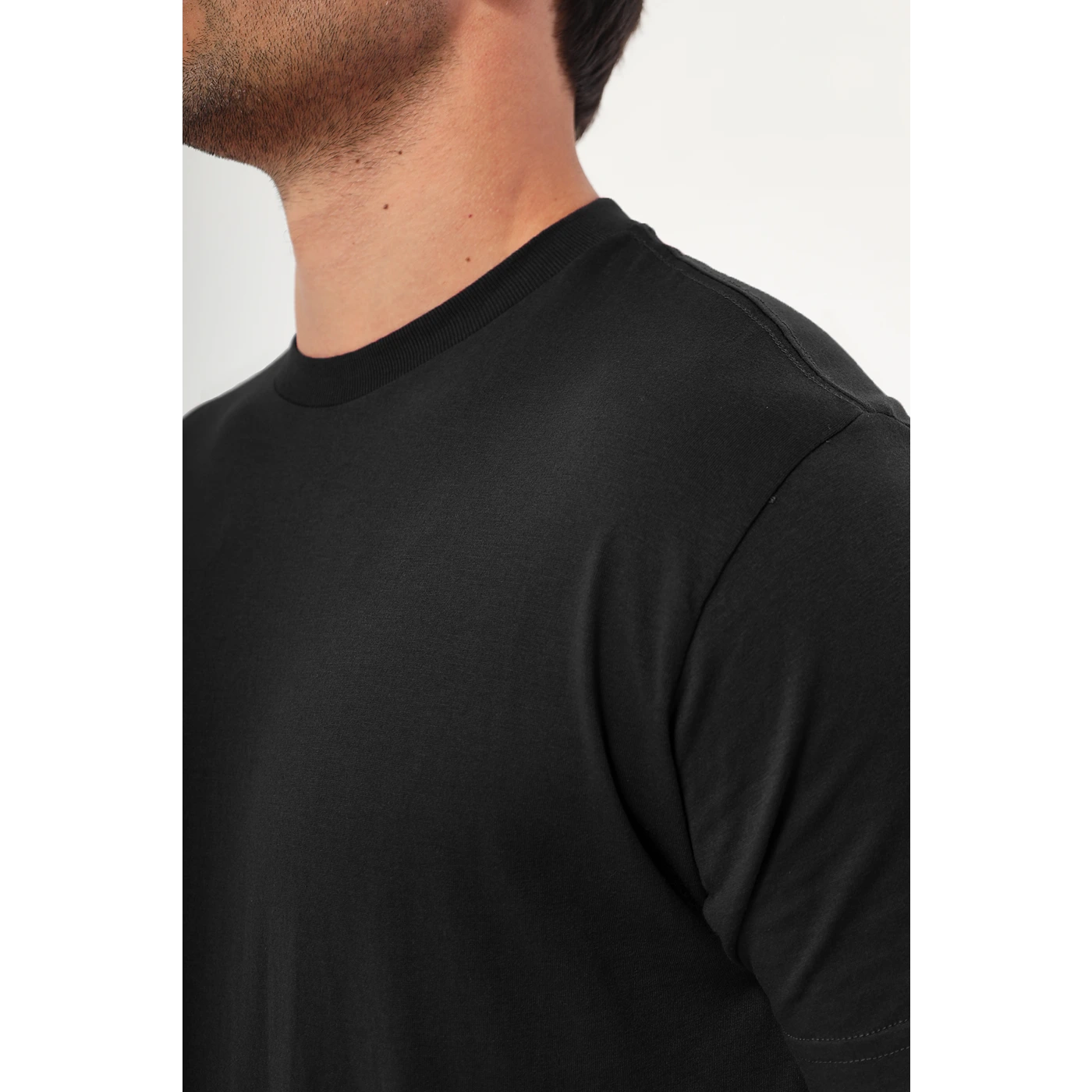 Black Slim Fit Tshirt | Montivo Pakistan
