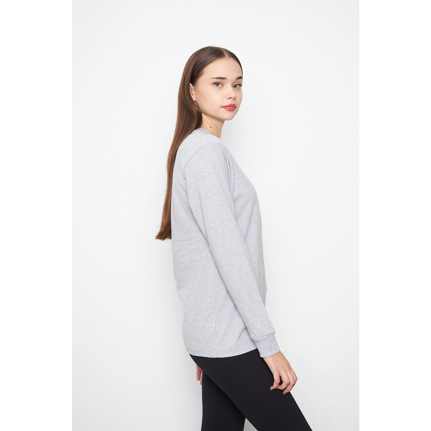 Grey Full Sleeves Tshirt | Montivo Pakistan