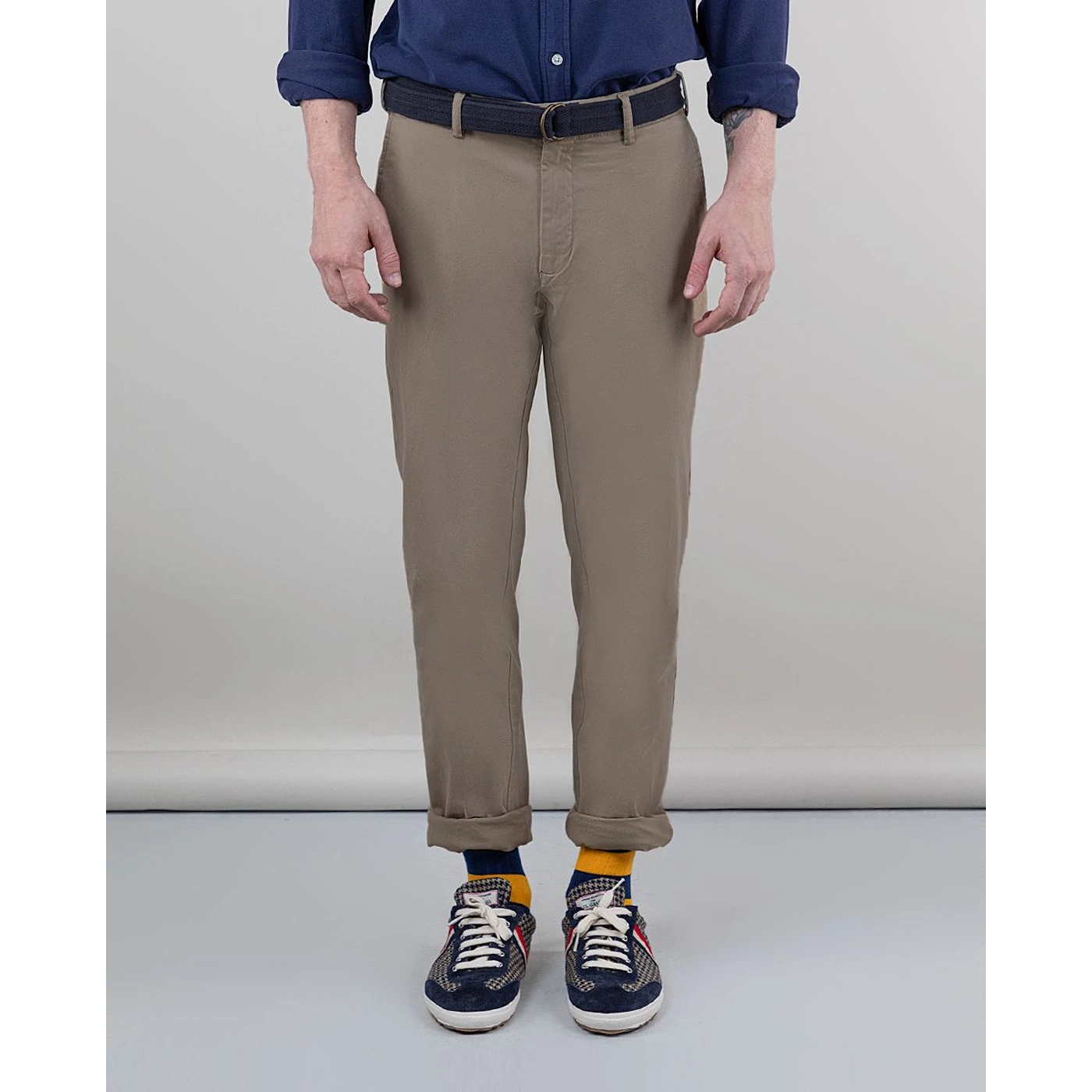 Khaki Basic Cotton Chinos | Montivo Pakistan