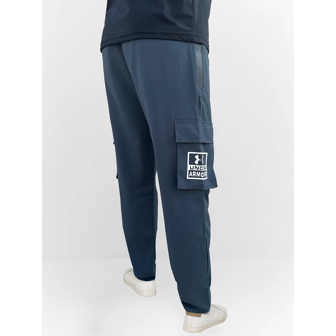 Steal Blue Cargo Sports Trousers | Montivo Pakistan