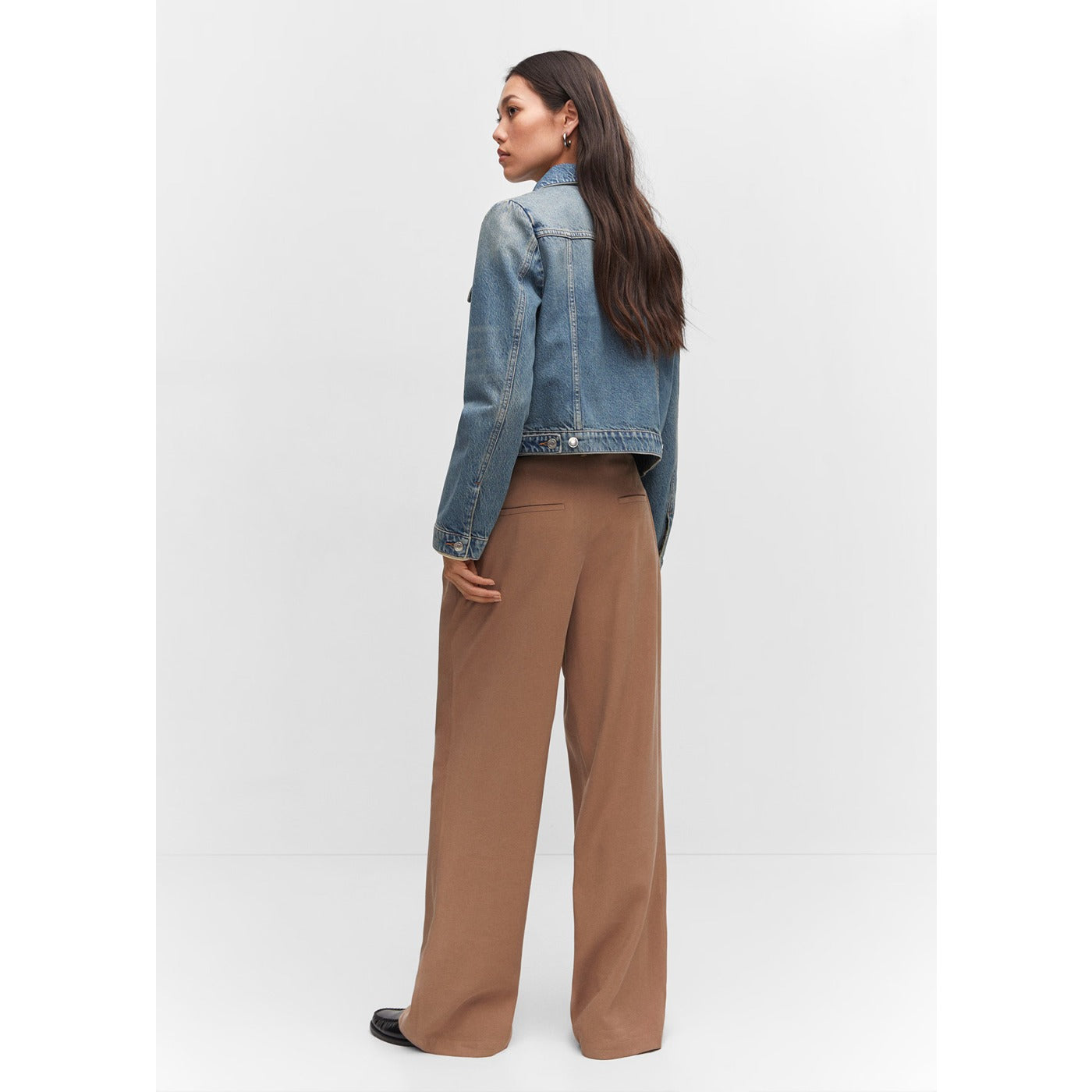 MNG Pocket Vintage Denim Jacket | Montivo Pakistan