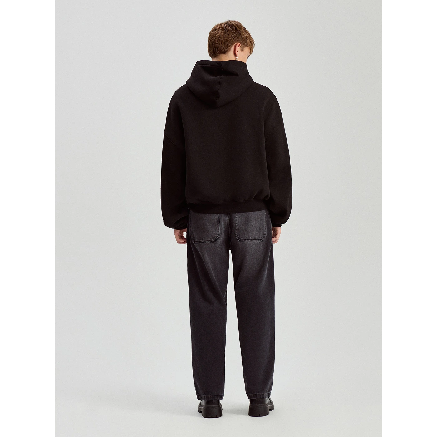 Charcoal Baggy Jeans | Montivo Pakistan