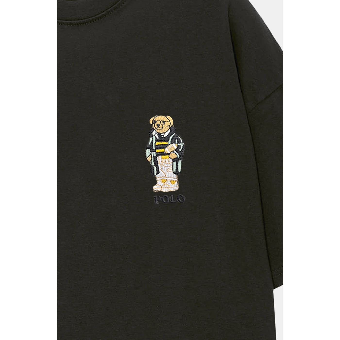 Olive Green RL Bear Oversized Tshirt | Montivo Pakistan
