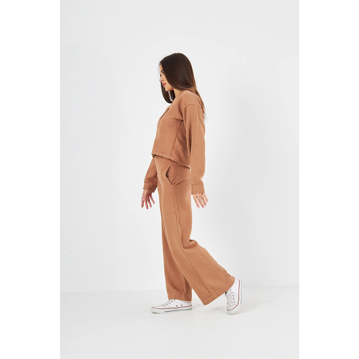 Rust Button Down Matching Set | Montivo Pakistan