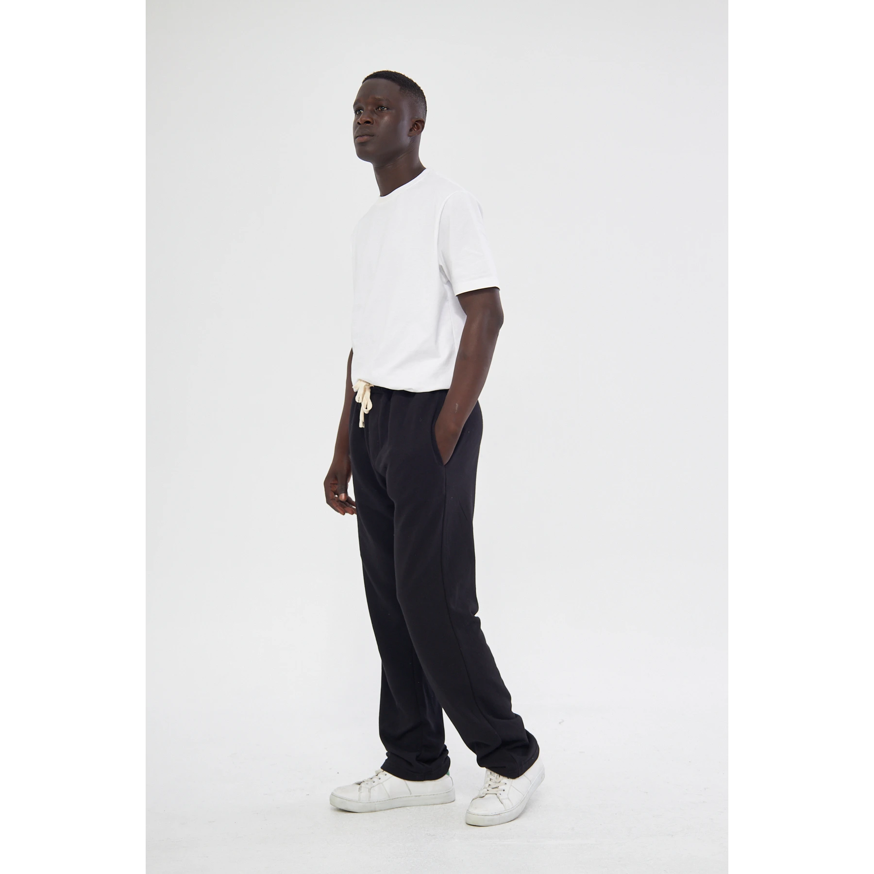 Black Relaxed Fit Trousers | Montivo Pakistan