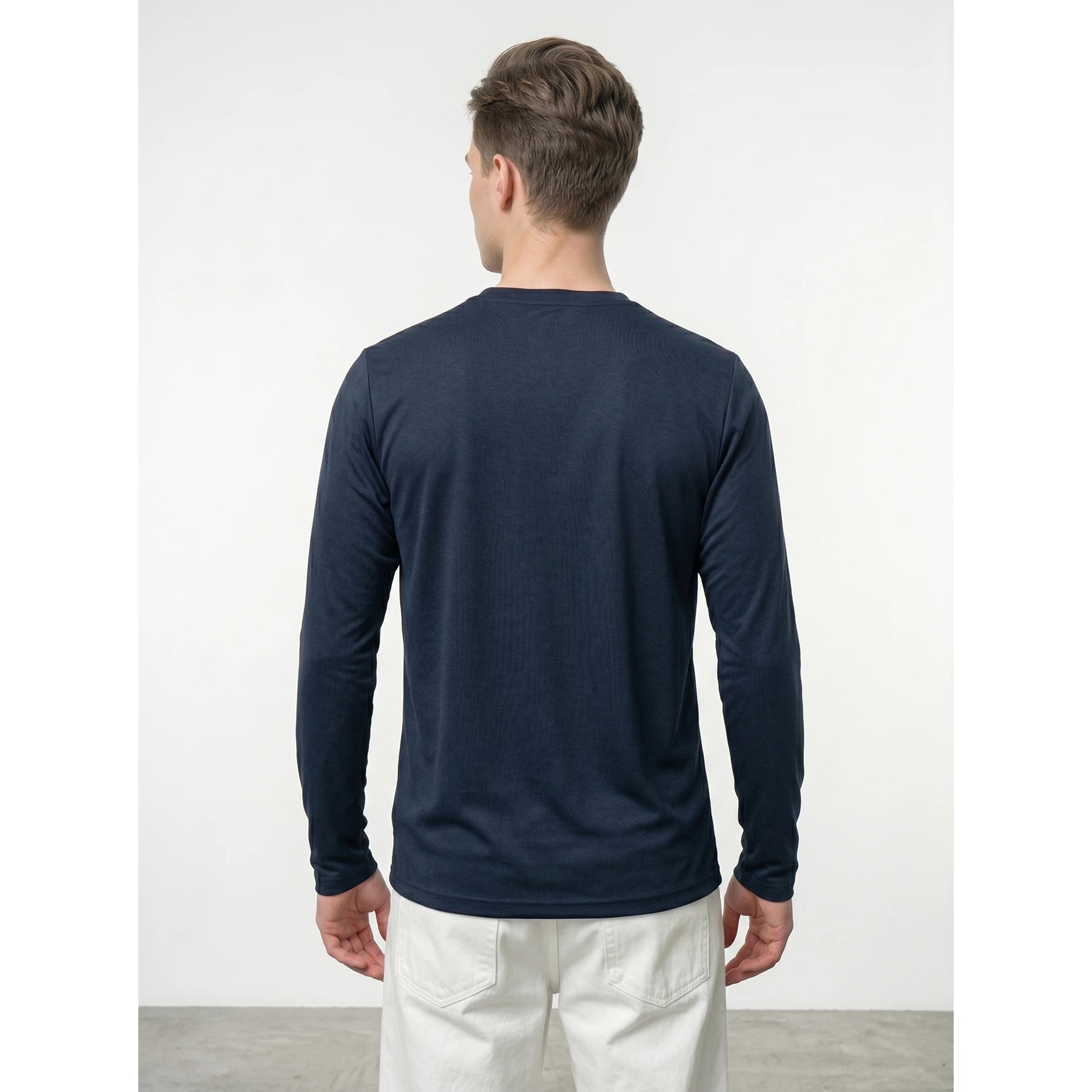 ADS Full Sleeves Dri-Fit Navy Tshirt | Montivo Pakistan