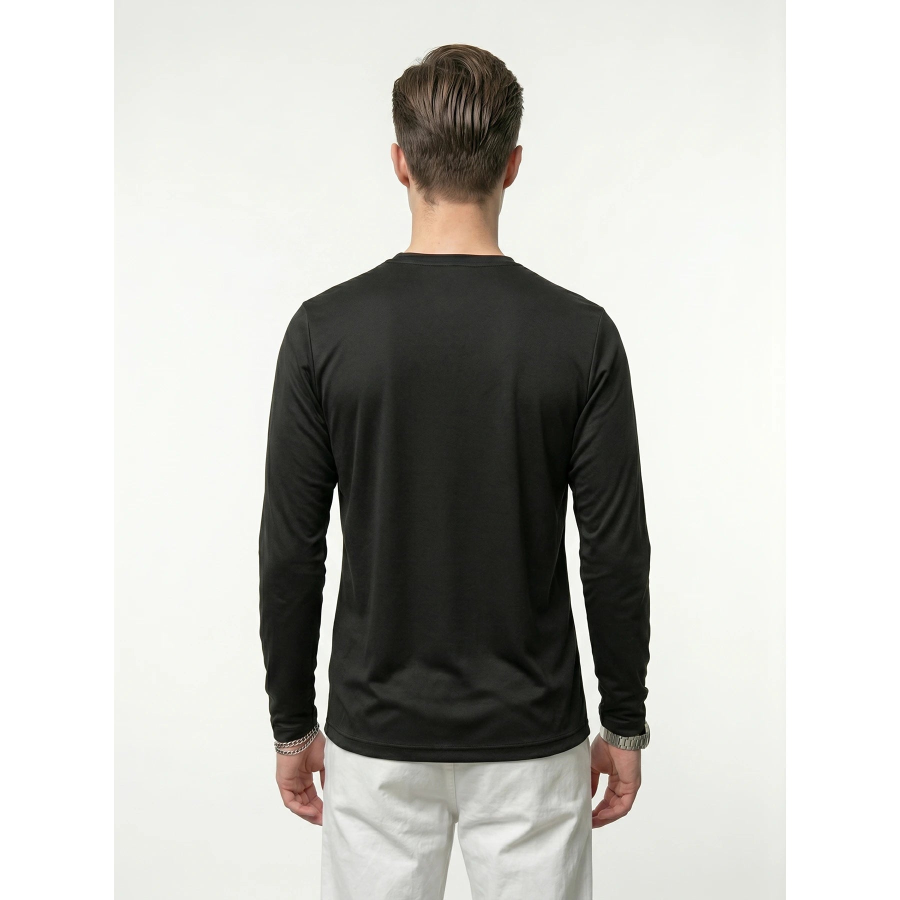 ADS Full Sleeves Dri-Fit Black Tshirt | Montivo Pakistan
