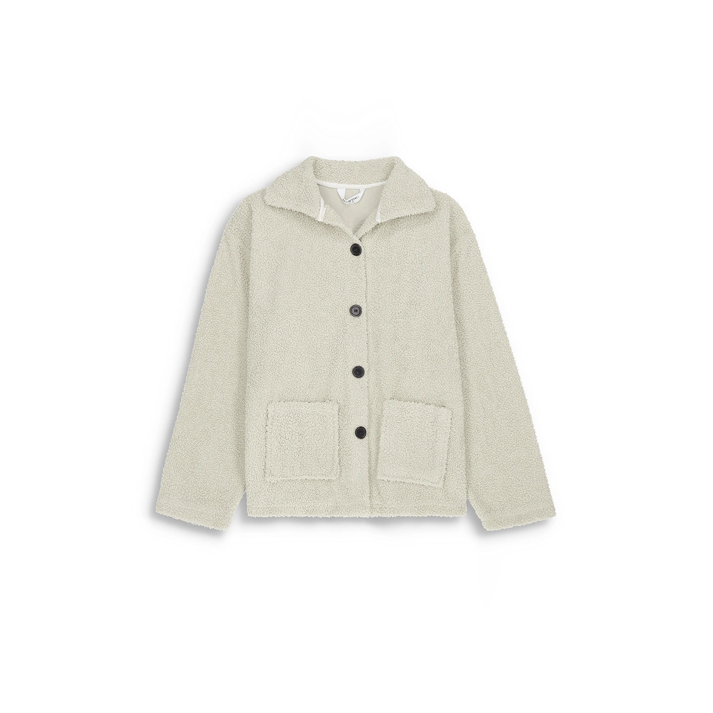 White Teddy Coat Jacket | Montivo Pakistan
