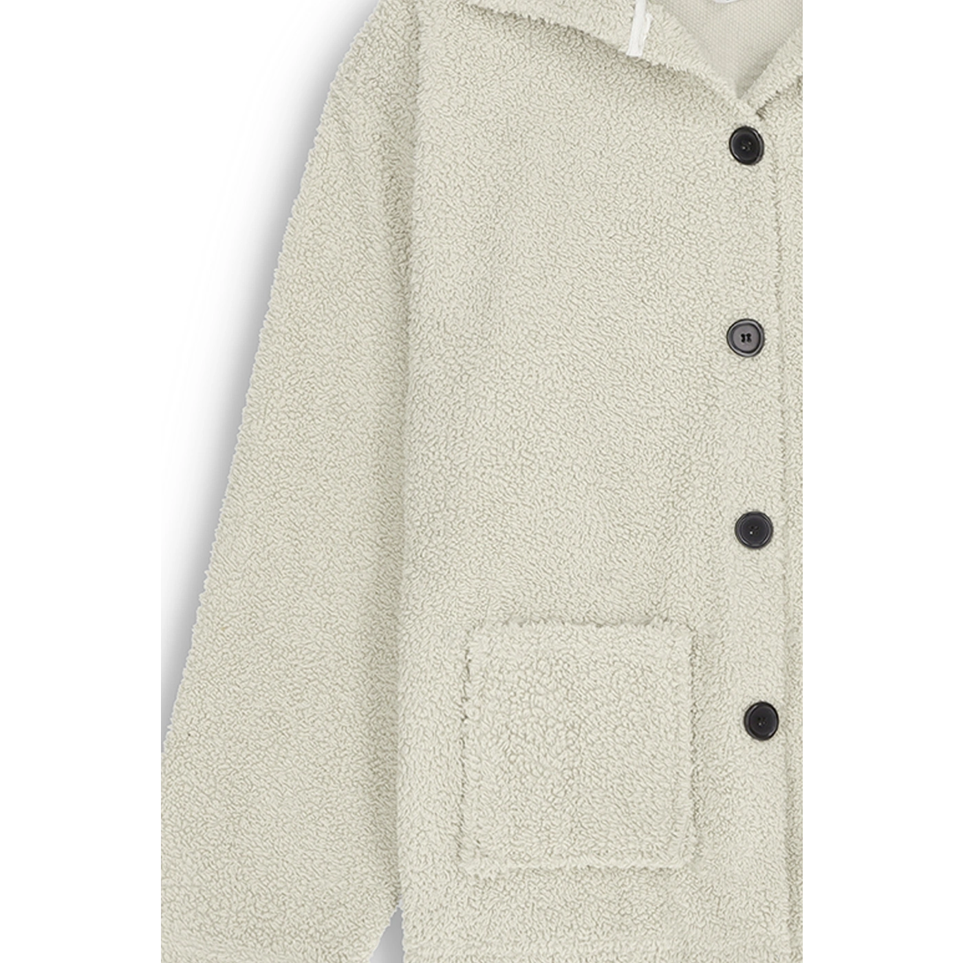 White Teddy Coat Jacket | Montivo Pakistan