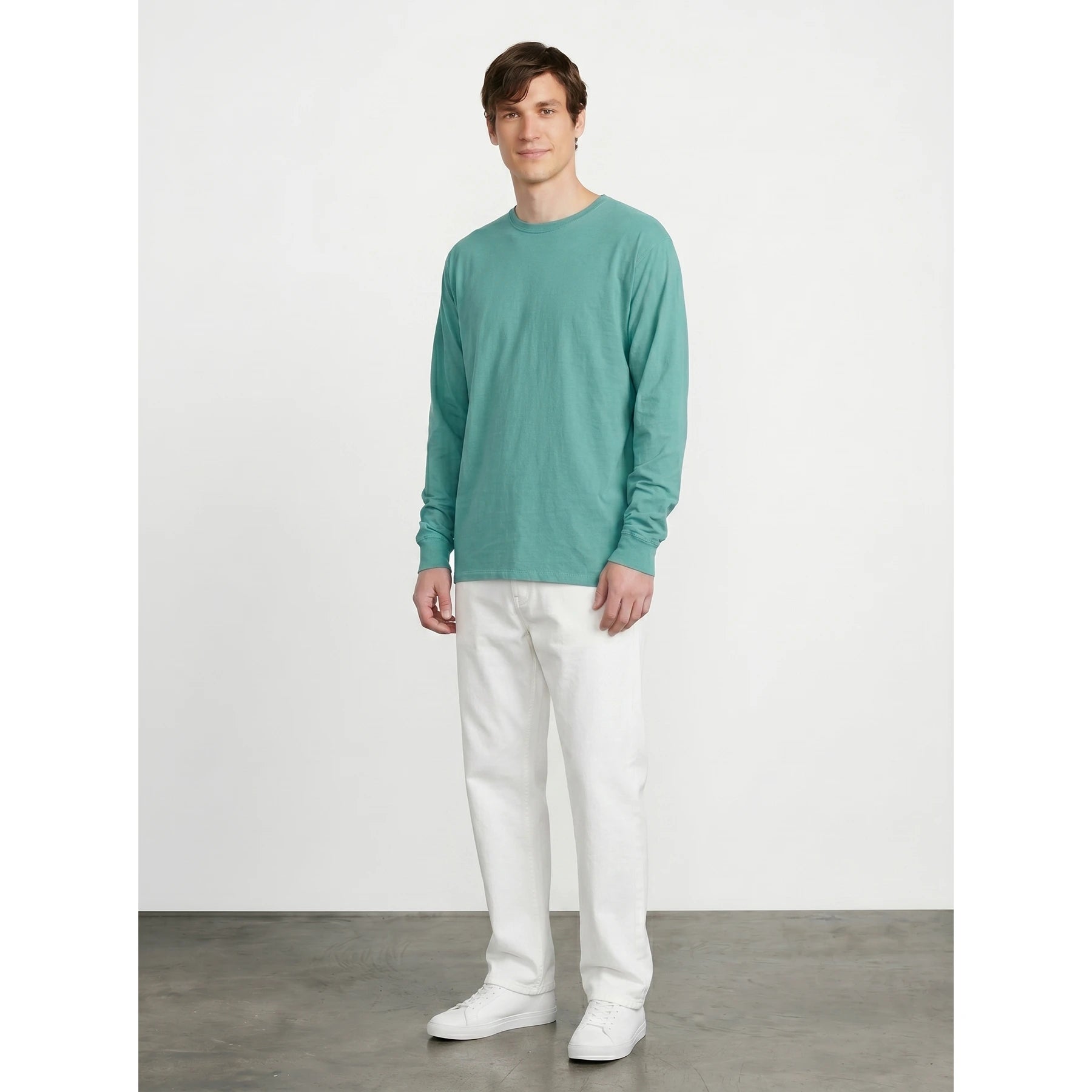 Mint Long Sleeves Tshirt | Montivo Pakistan
