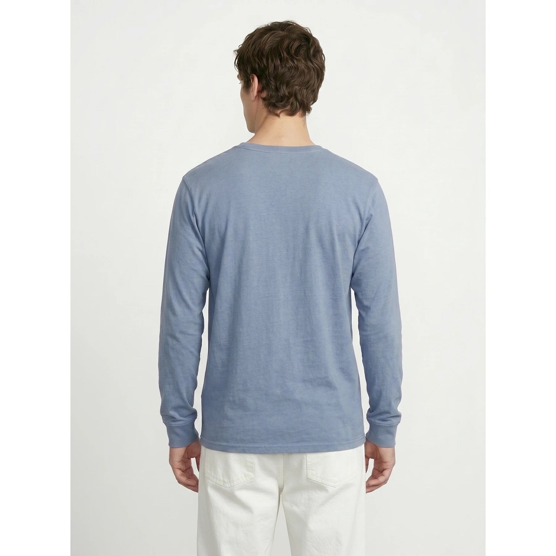 Light Blue Long Sleeves Tshirt | Montivo Pakistan