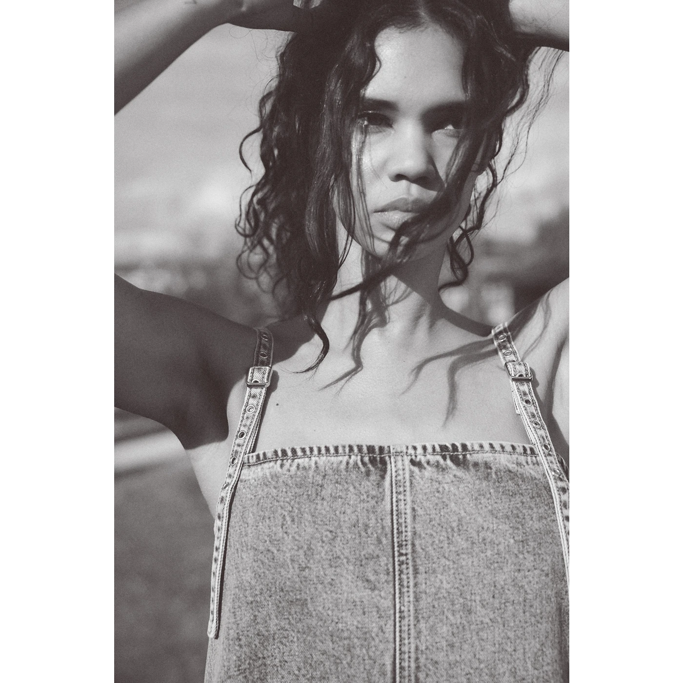 ZR Blue Denim Dress | Montivo Pakistan