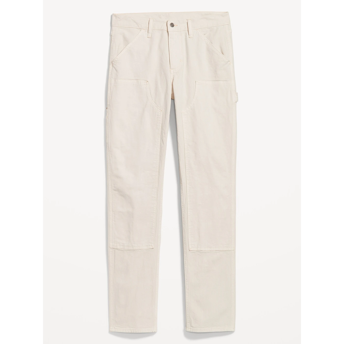 Ecru Straight Carpenter Fit Jeans | Montivo Pakistan