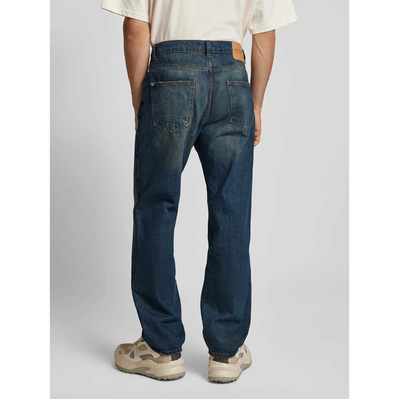 Dark Blue Vintage Baggy Fit Jeans | Montivo Pakistan