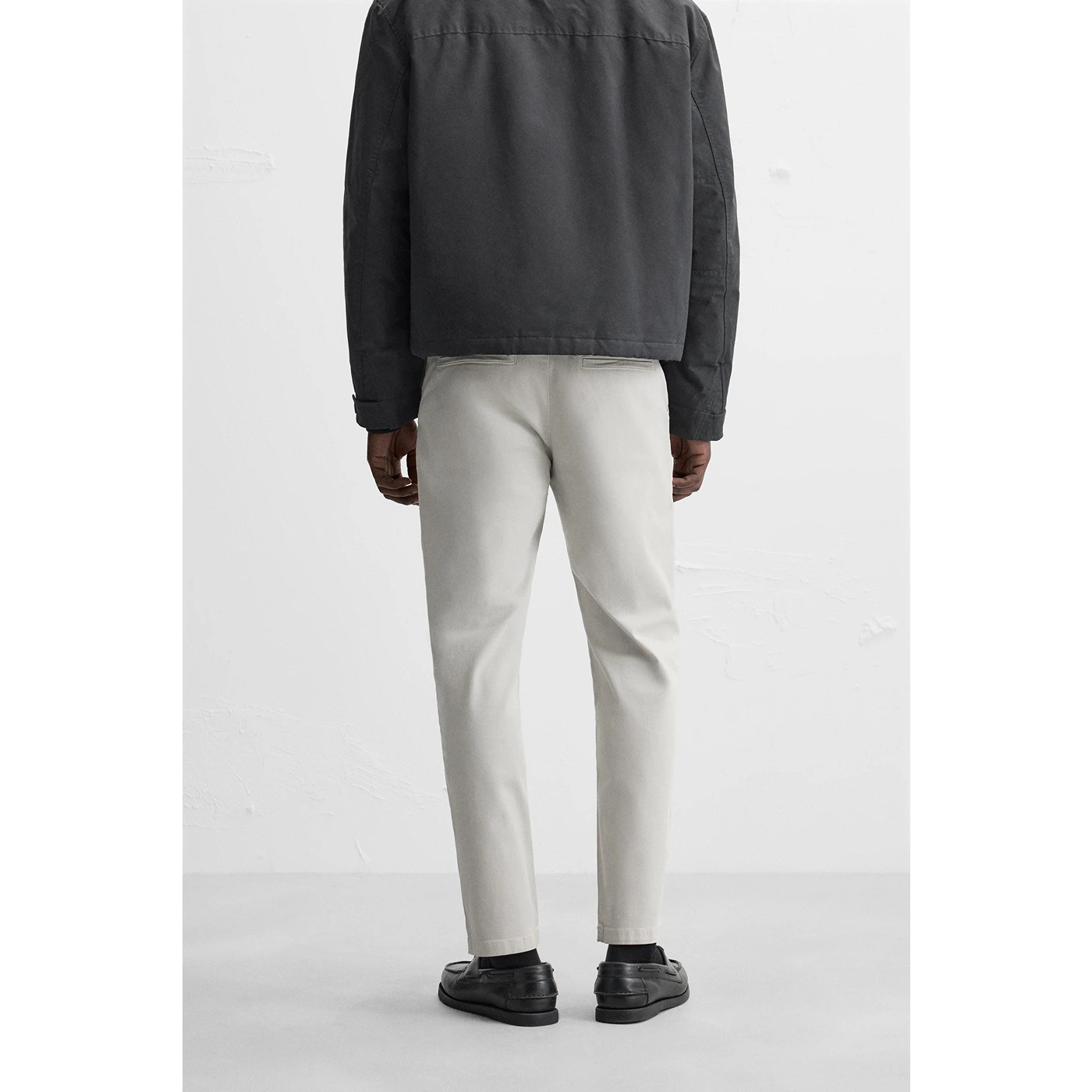 Grey Slim Fit Chinos | Montivo Pakistan