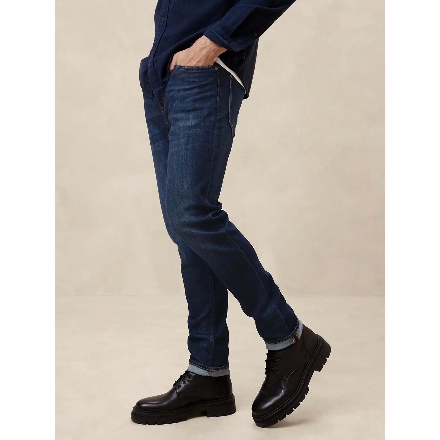 Mid Blue Skinny Fit Jeans | Montivo Pakistan