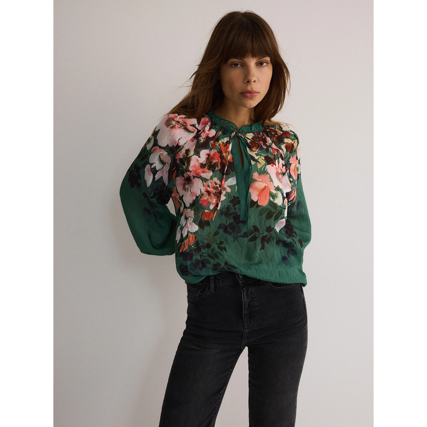 Faded Black High Waist Flare Jeans | Montivo Pakistan