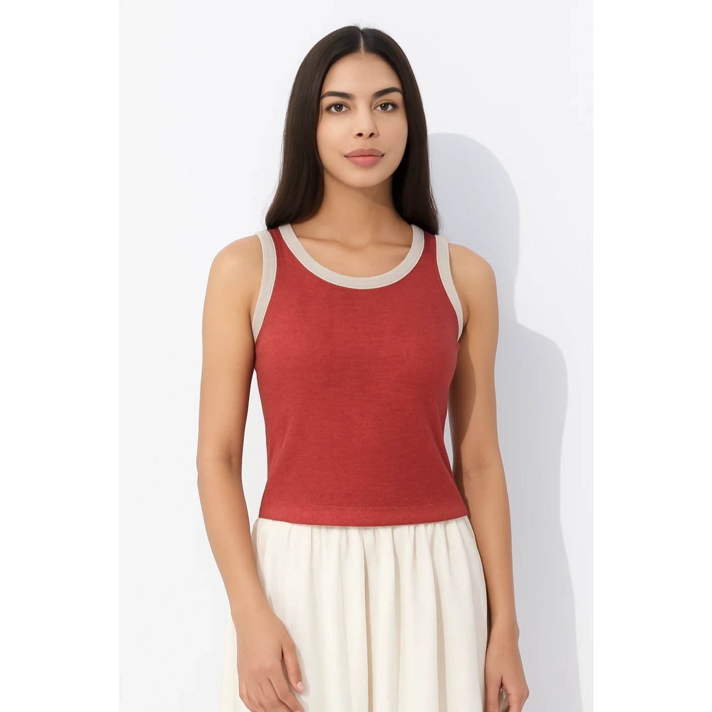 Orange Melange Tank Top | Montivo Pakistan