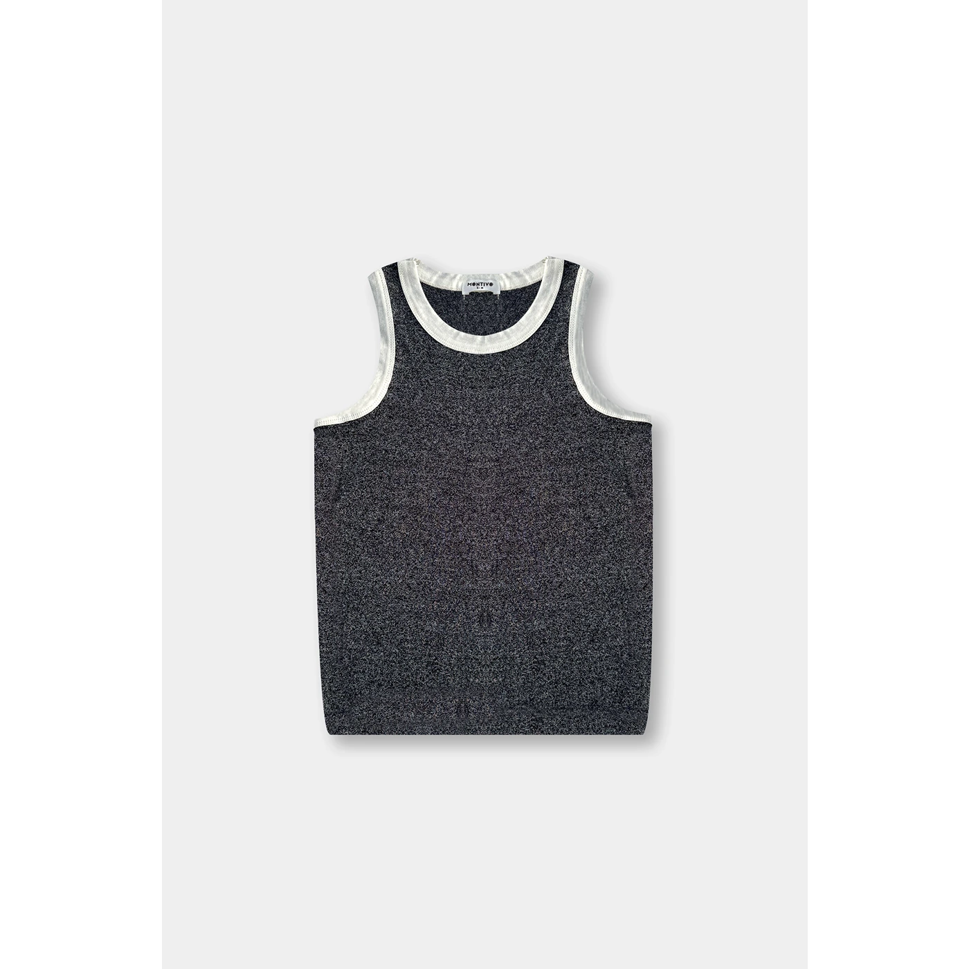 Charcoal Melange Tank Top | Montivo Pakistan