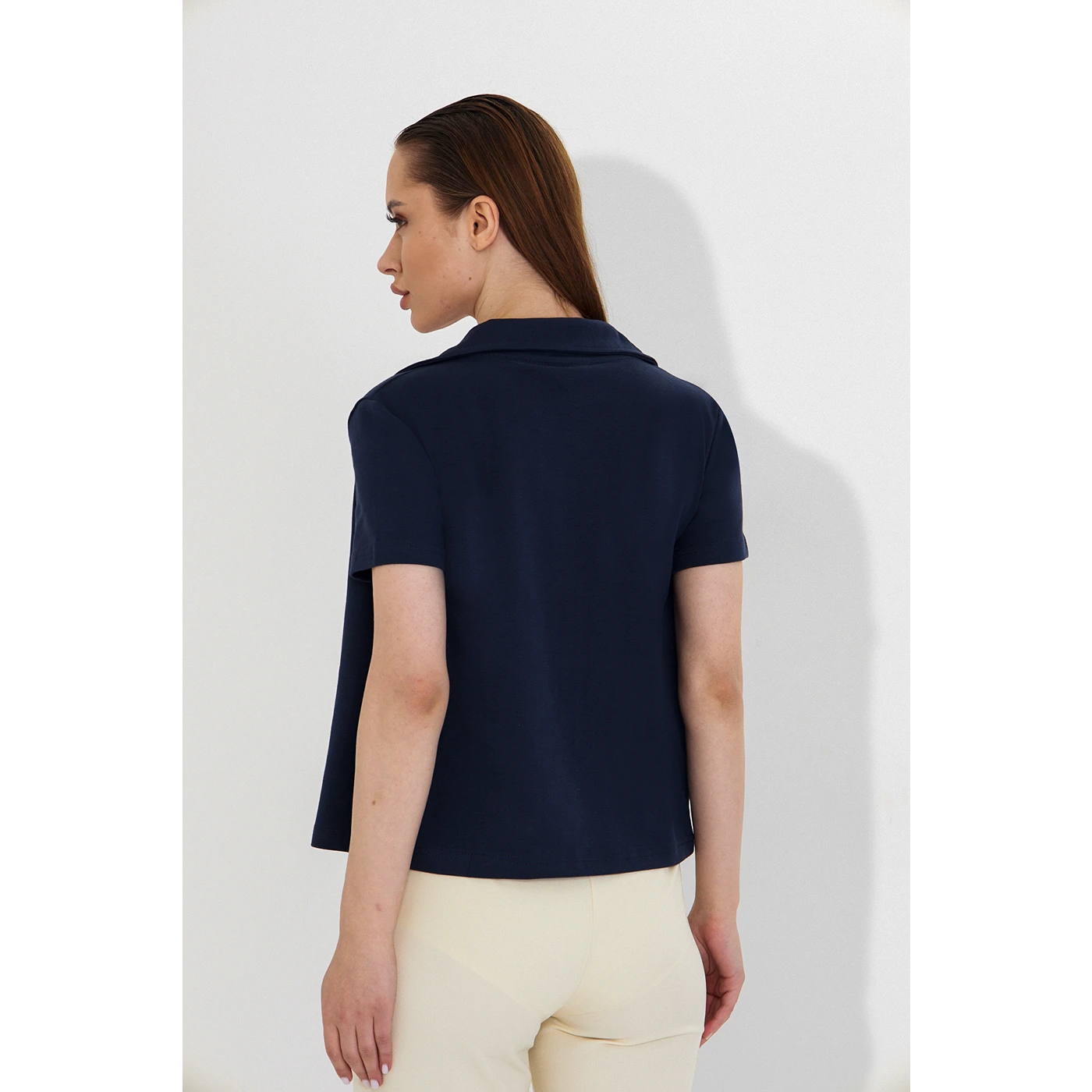 Navy Bandeau Top + Shirt Set | Montivo Pakistan