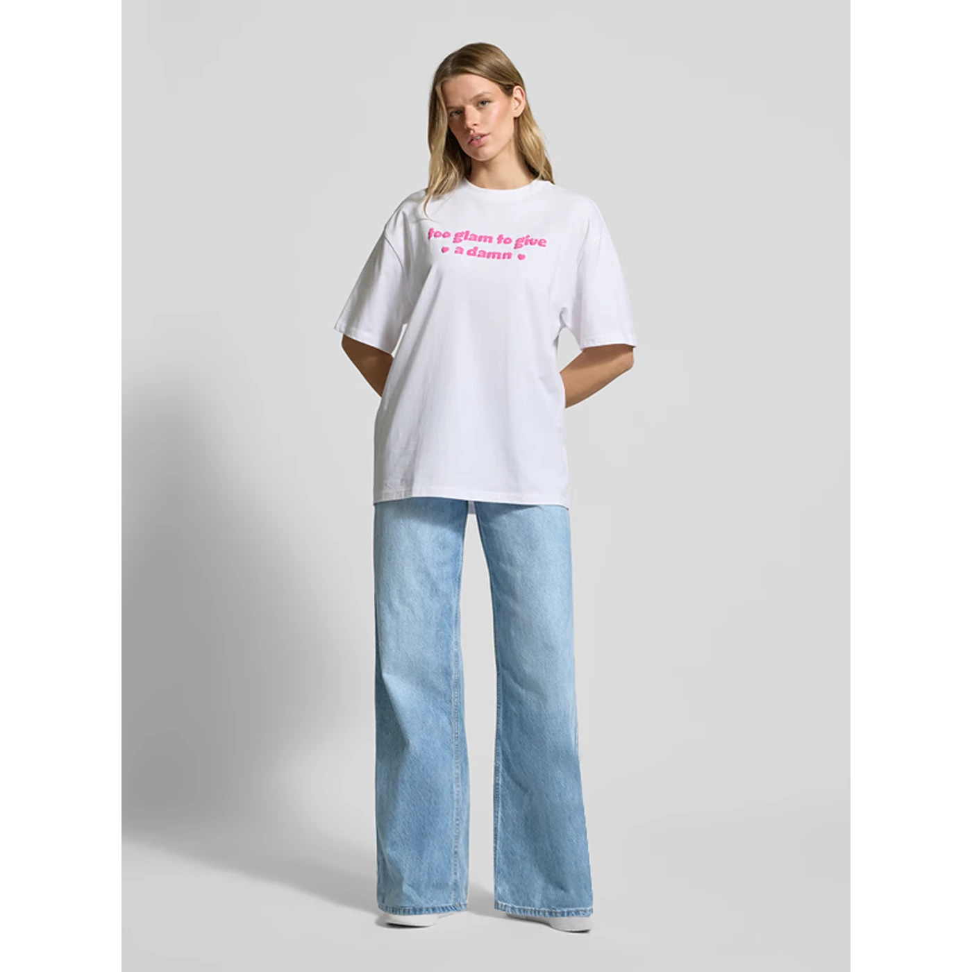 Light Blue Wide Leg Jeans | Montivo Pakistan