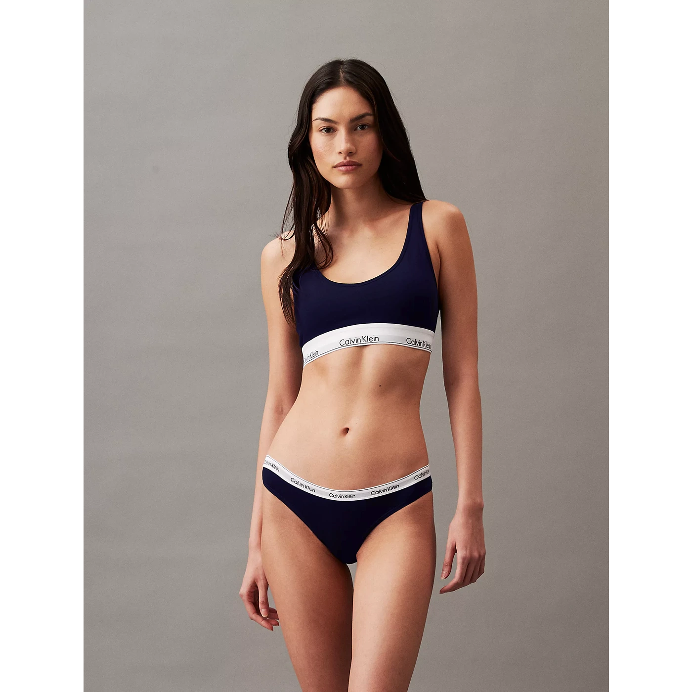 CK Navy Jersey Bikini Set | Montivo Pakistan