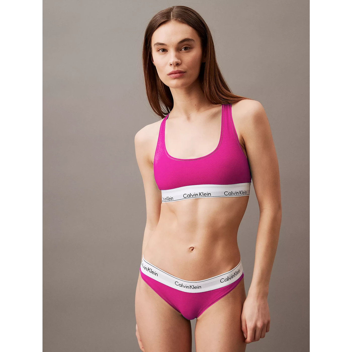 CK Pink Jersey Bikini Set | Montivo Pakistan