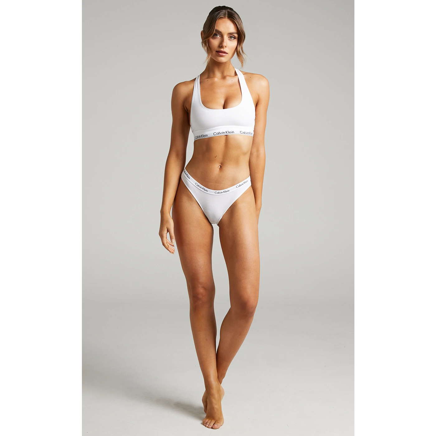 CK White Jersey Bikini Set | Montivo Pakistan