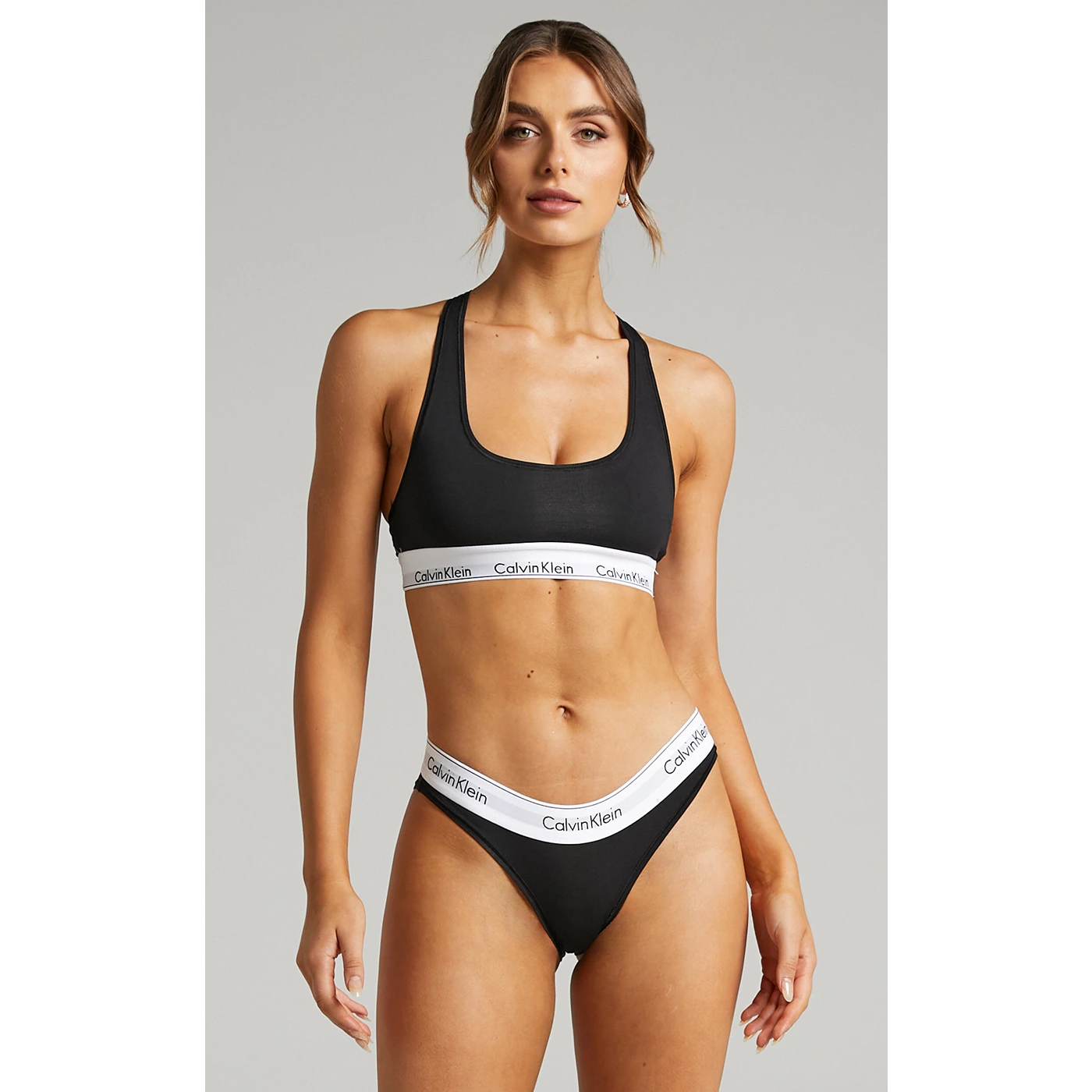 CK Black Jersey Bikini Set | Montivo Pakistan