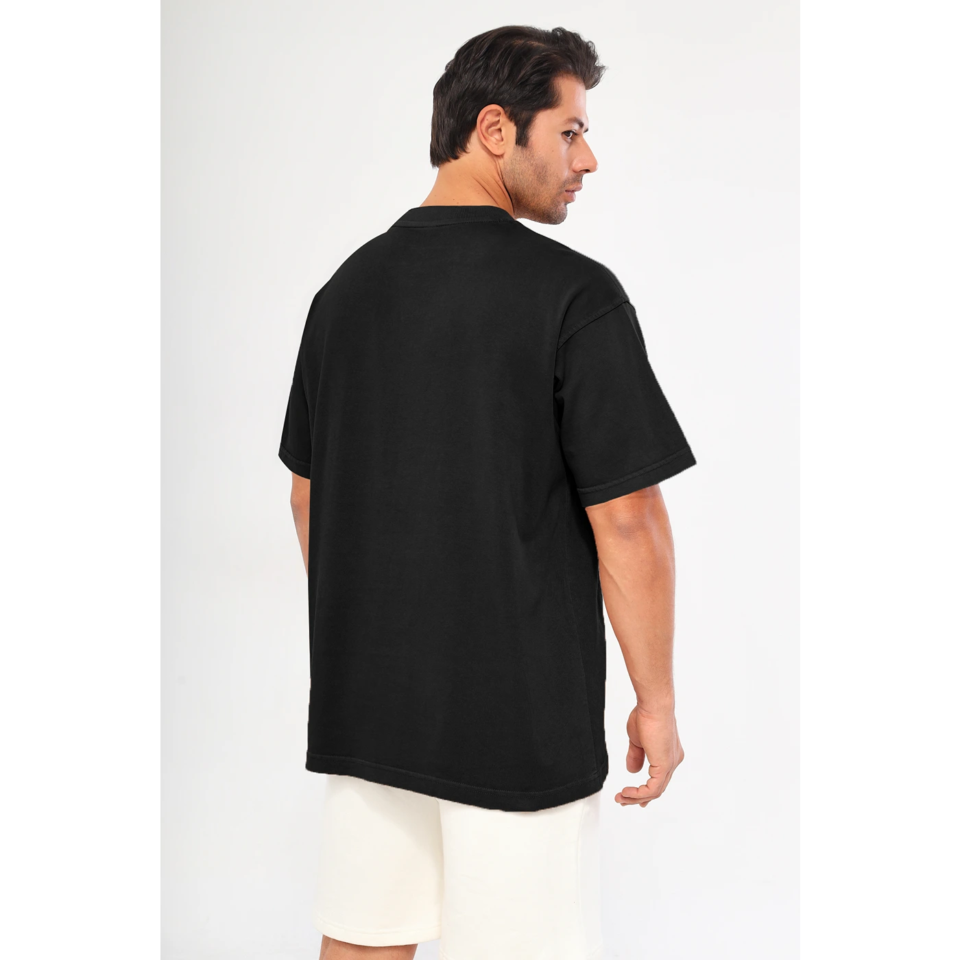 Black Washed Oversized Tshirt | Montivo Pakistan