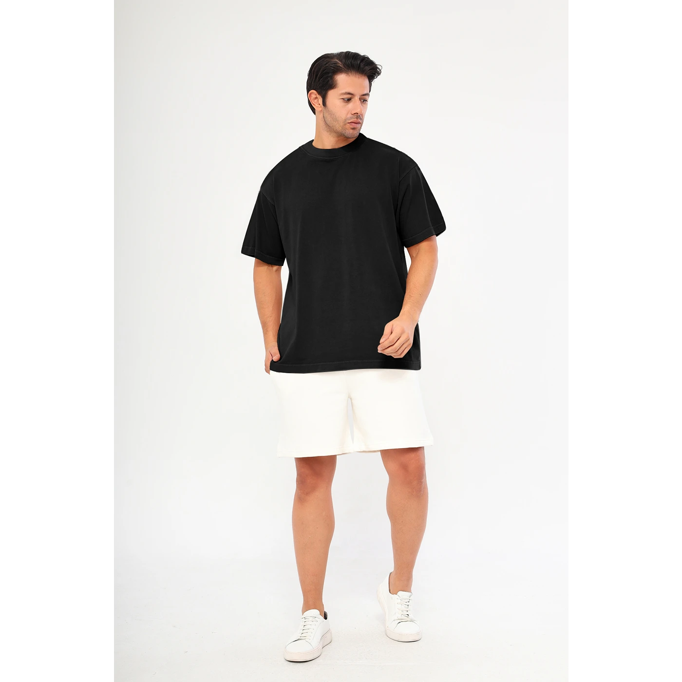 Black Washed Oversized Tshirt | Montivo Pakistan