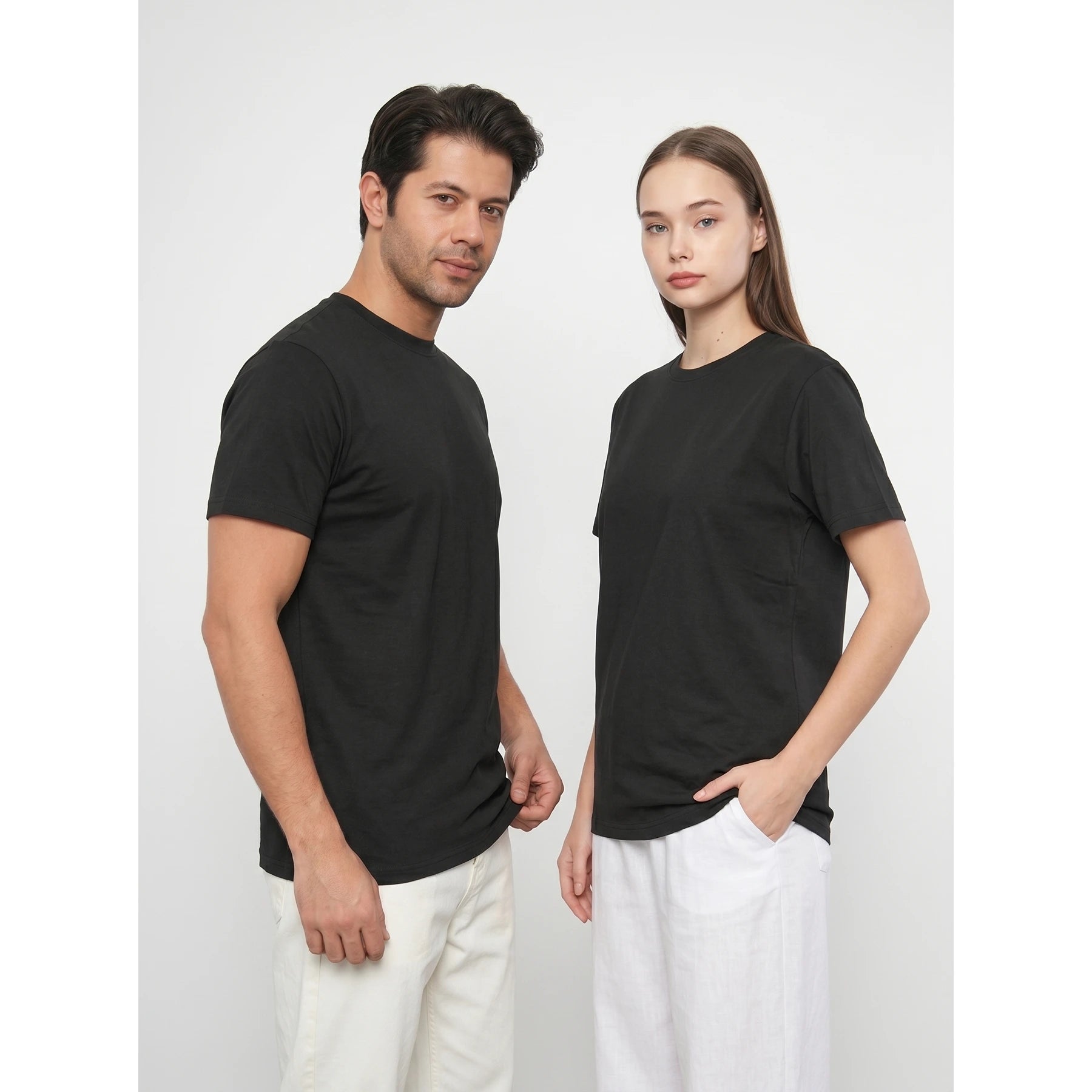 Black Regular Fit Tshirt | Montivo Pakistan