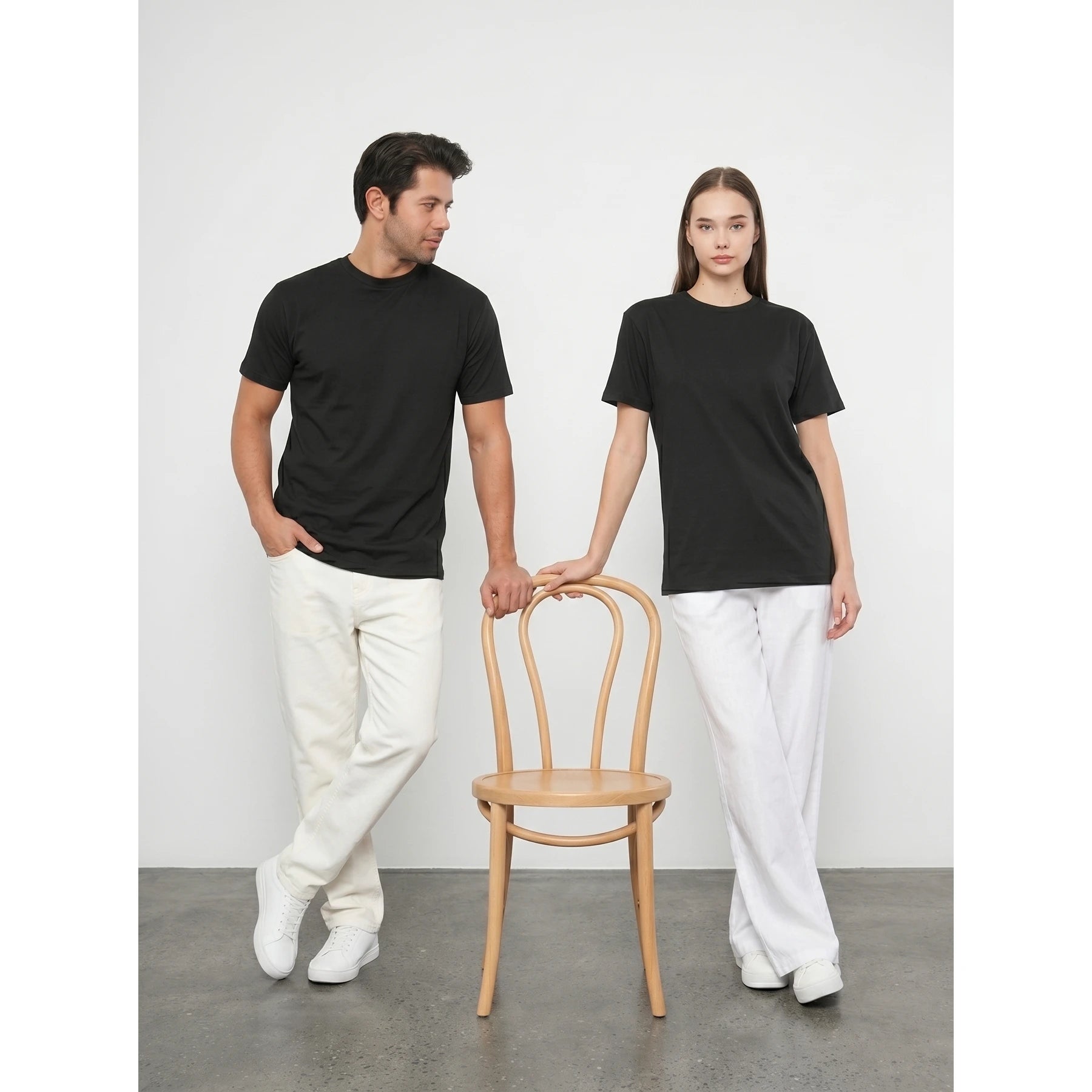 Black Regular Fit Tshirt | Montivo Pakistan