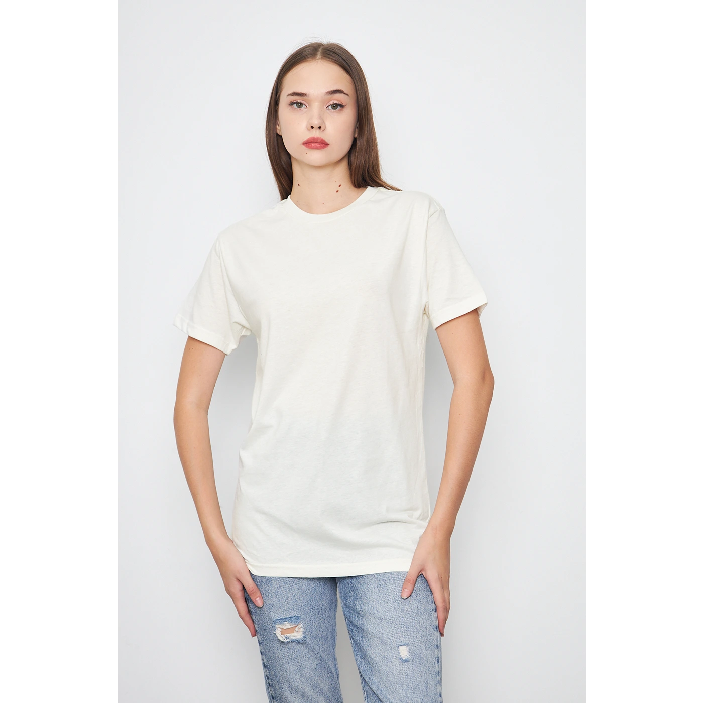 Ecru Slim Fit Tshirt | Montivo Pakistan