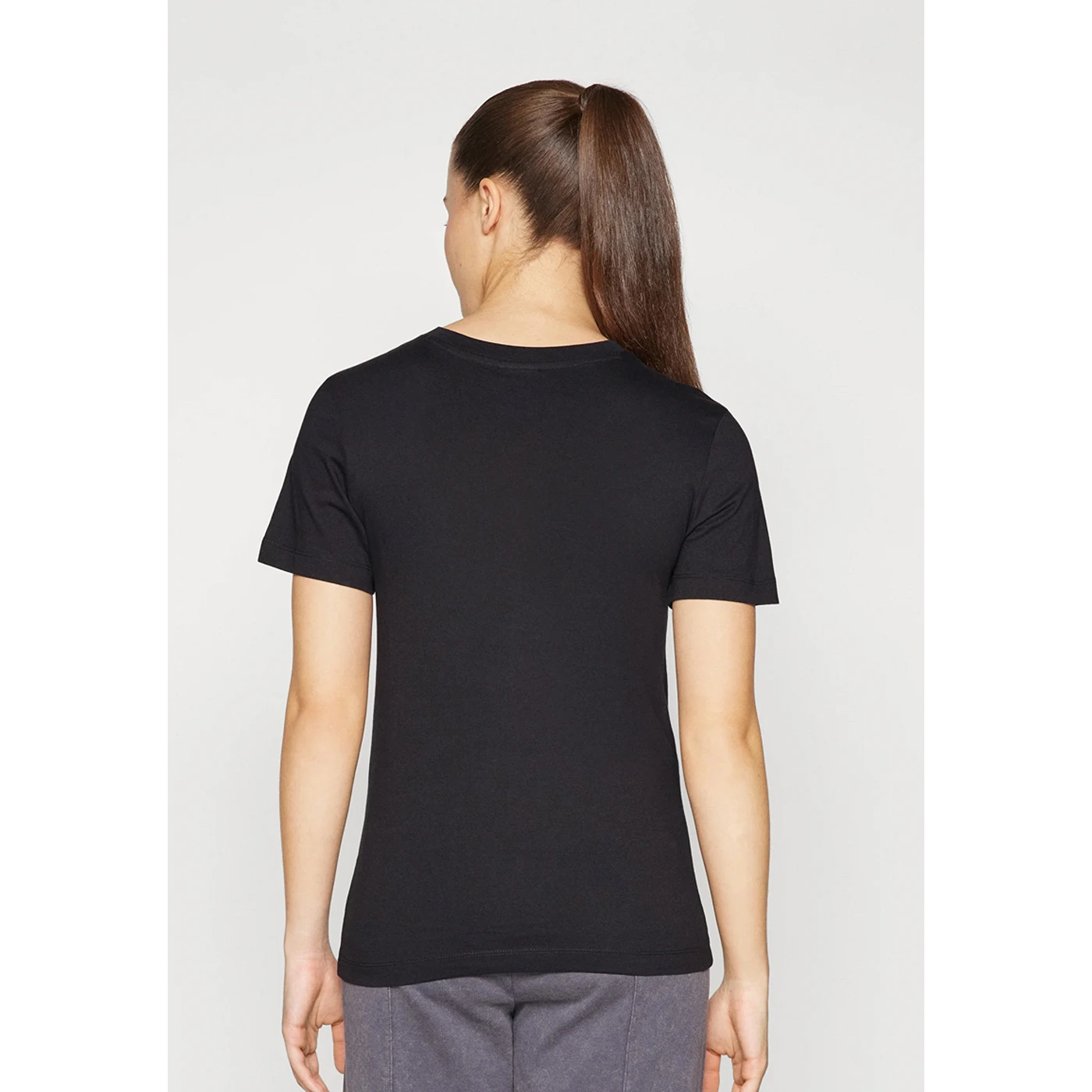 Black CHMP Slim Fit Tshirt | Montivo Pakistan
