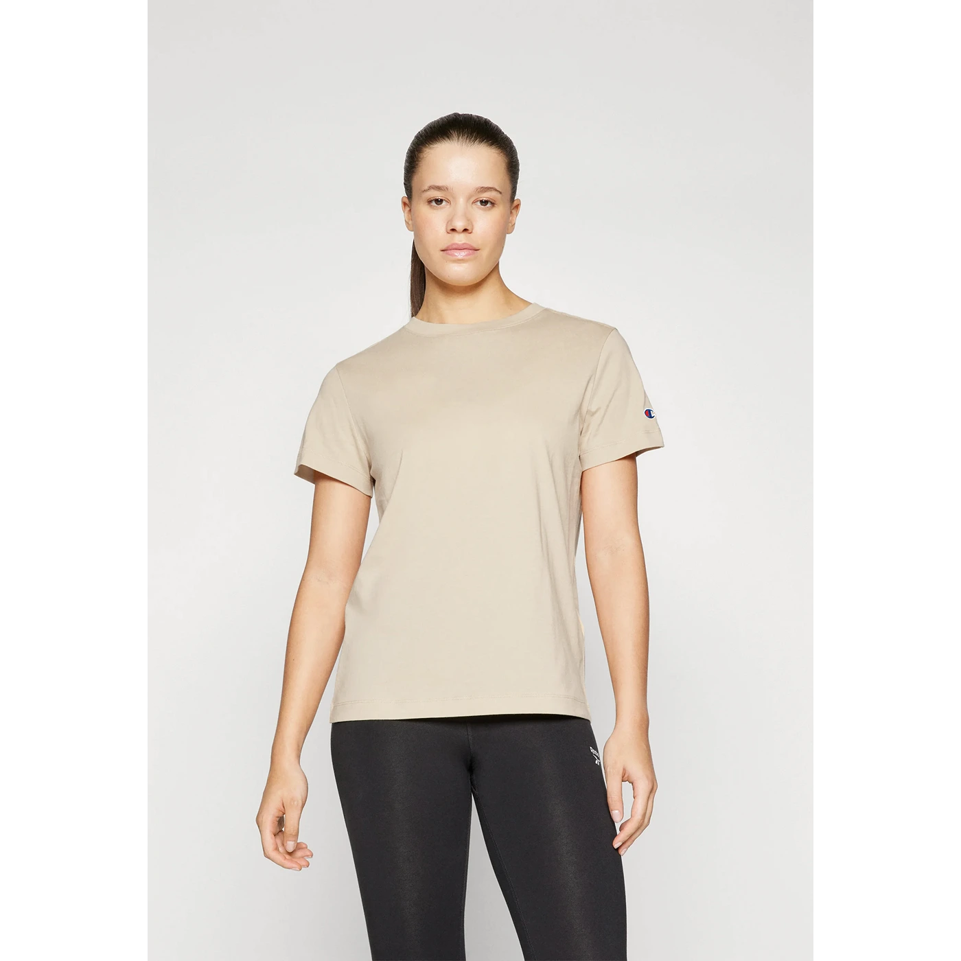 Beige CHMP Slim Fit Tshirt | Montivo Pakistan