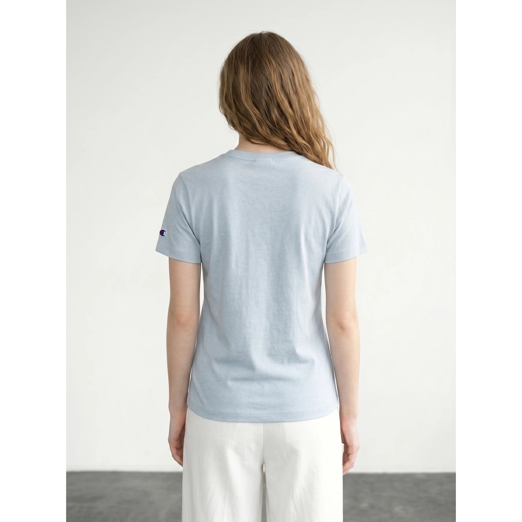 Light Blue CHMP Slim Fit Tshirt | Montivo Pakistan