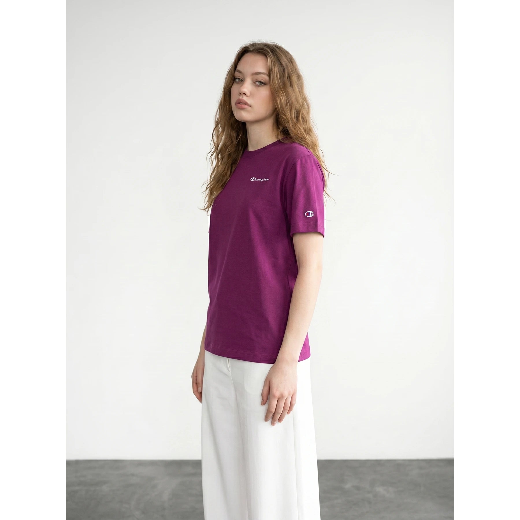 Magenta CHMP Oversized Printed Tshirt | Montivo Pakistan