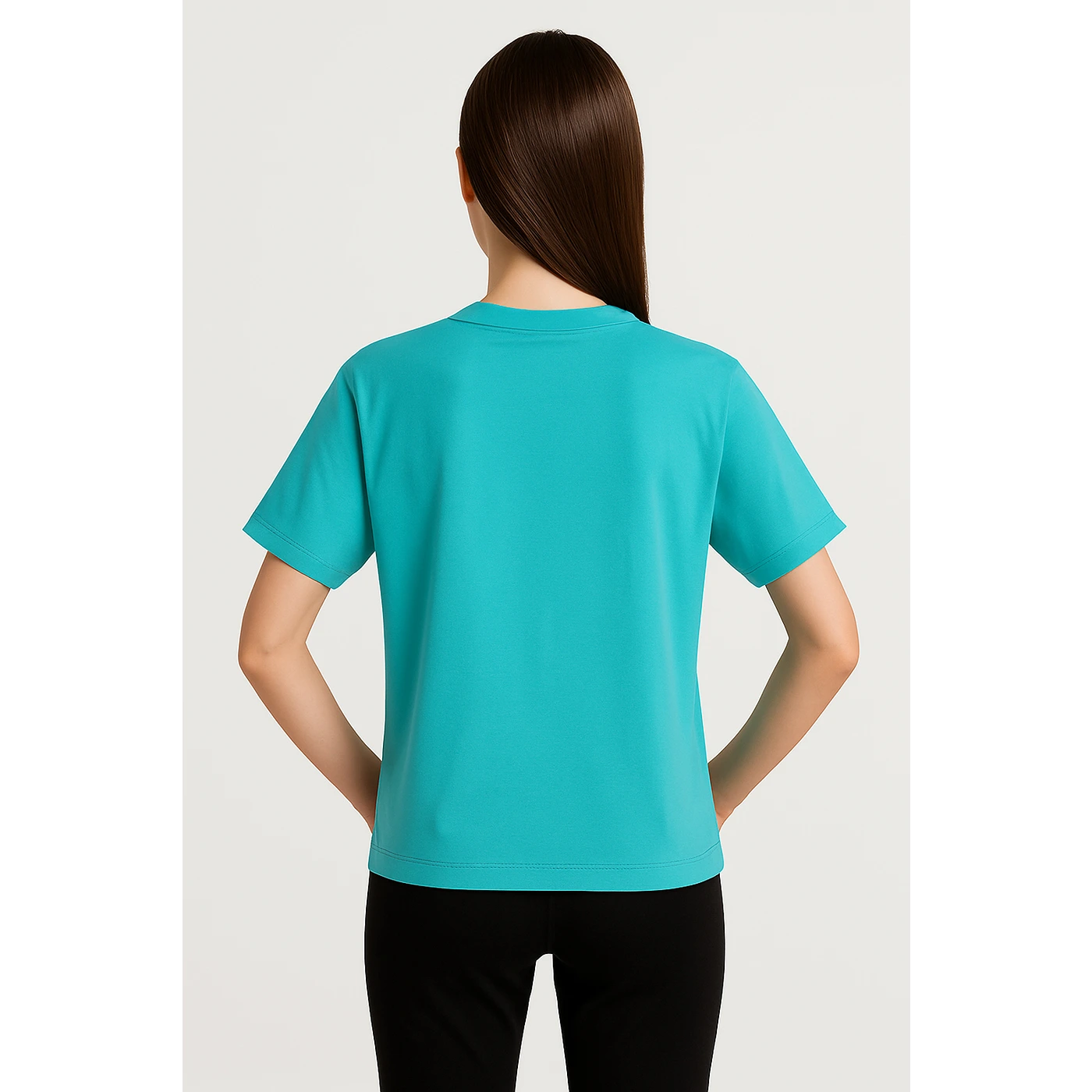 Light Blue CHMP Oversized Printed Tshirt | Montivo Pakistan